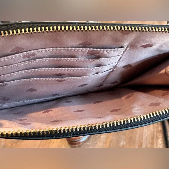 Kate Spade Leather Clutch - Picture 5 of 6